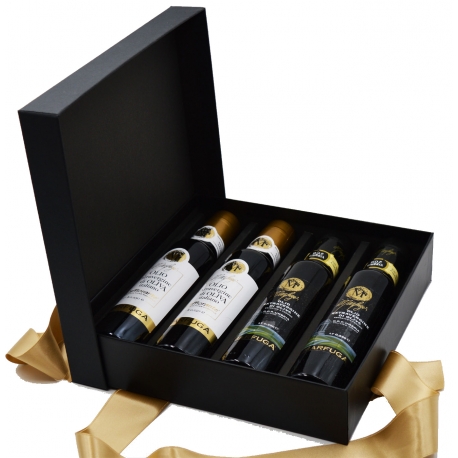 Luxury Gift Box 4 Bottiglie Olio 25 cl - Marfuga